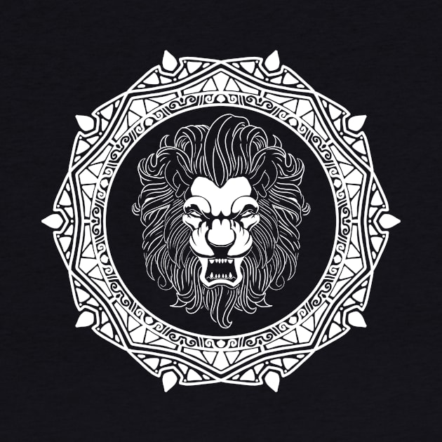 leo zodiac design by JustDoodle